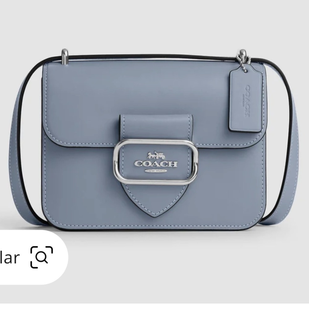 Coach Blue Leather Crossbody Bag